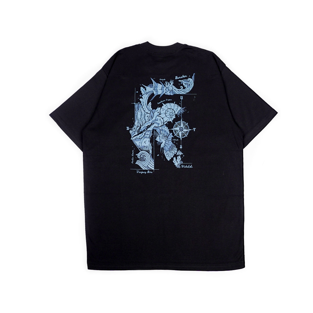 Dagadu Kaos Sulawesea - Hitam