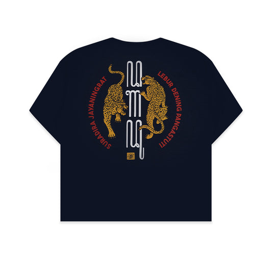 Dagadu Kaos Boxy Suradira Jayaningrat Lebur Dening Pangastuti - Navy