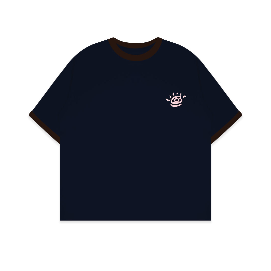 Dagadu Kaos Boxy No Days OFF - Navy
