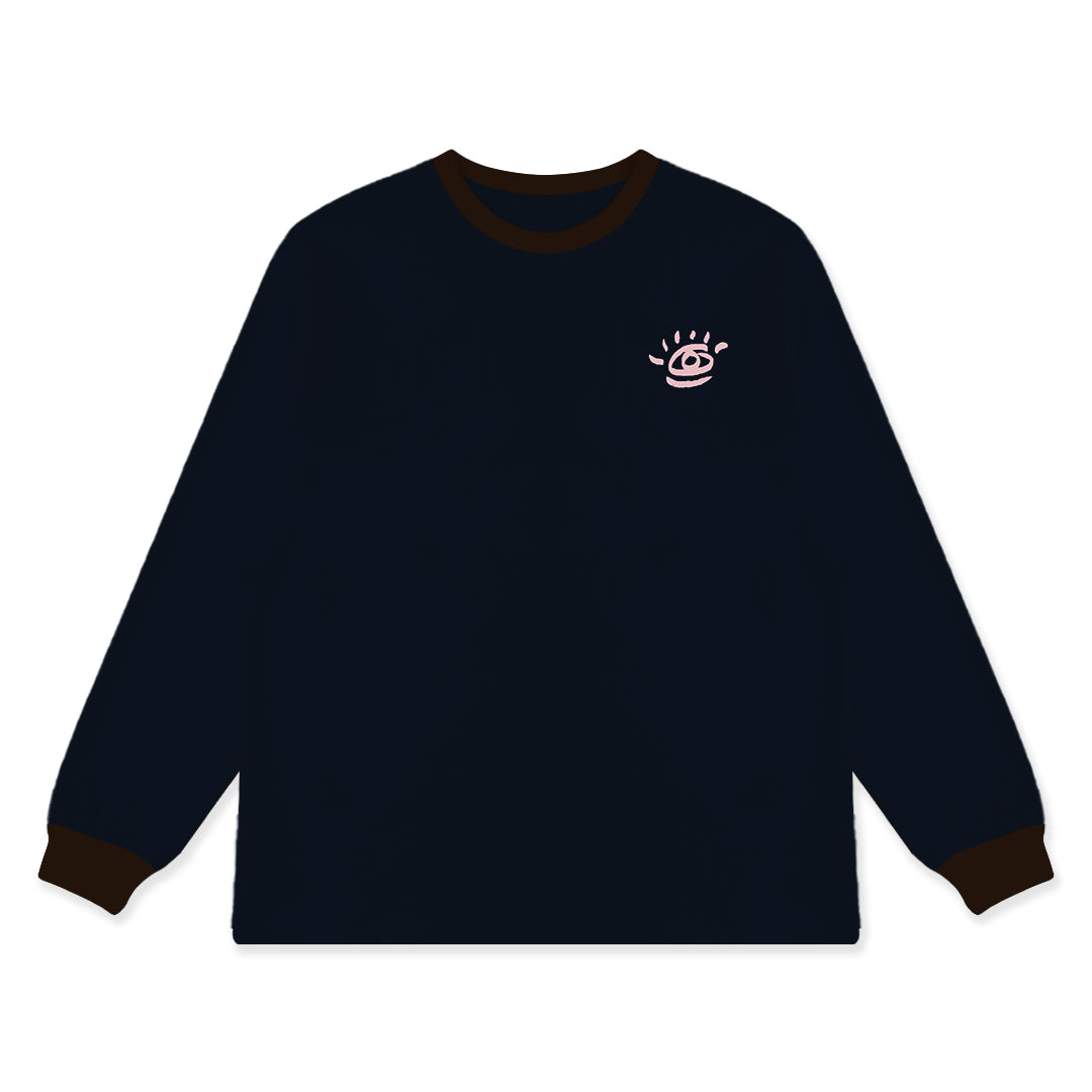 Dagadu Kaos Ringger Tee No Days Off  - Navy