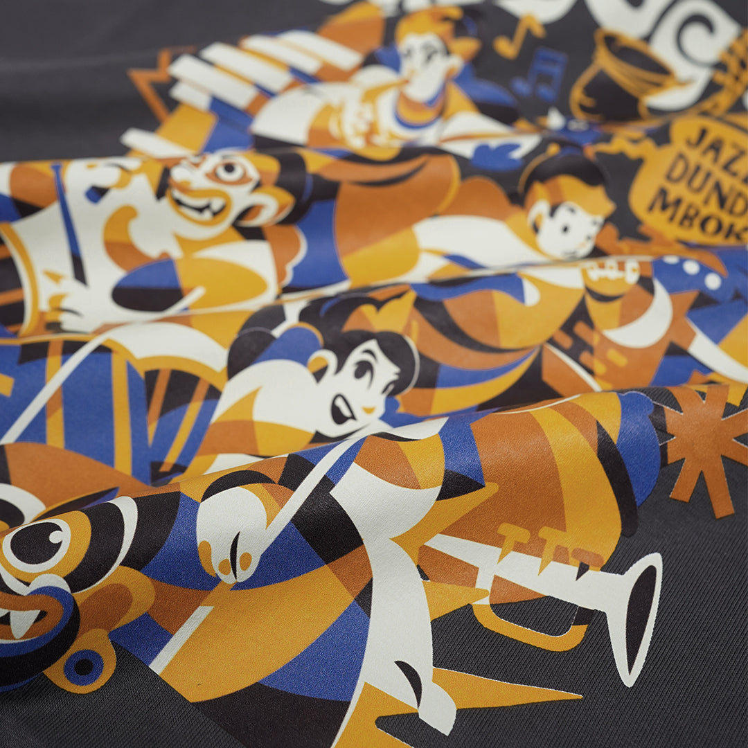 Dagadu T-shirt Regular Official Merch Ngayogjazz 2025 - Charcoal