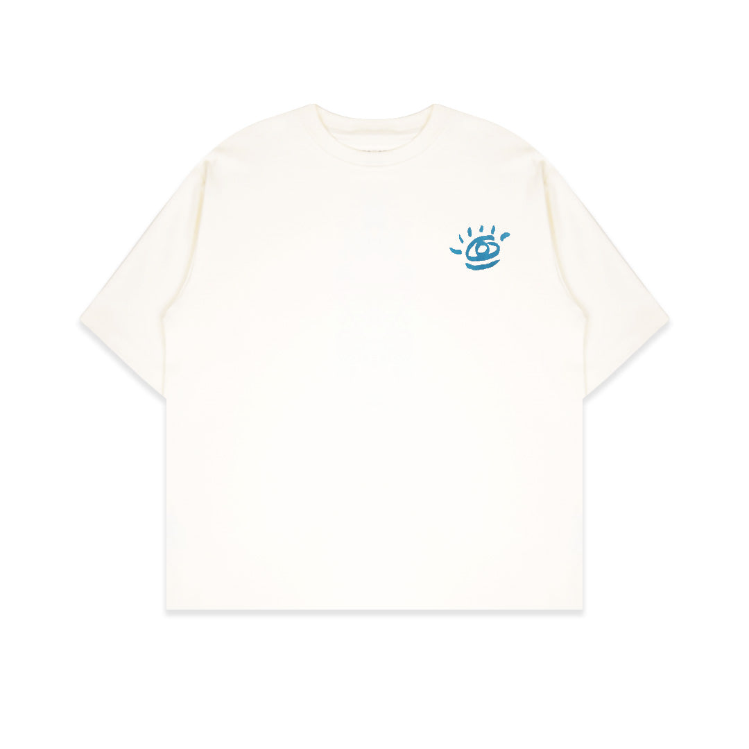 Dagadu Kaos Boxy No Days OFF - Off White