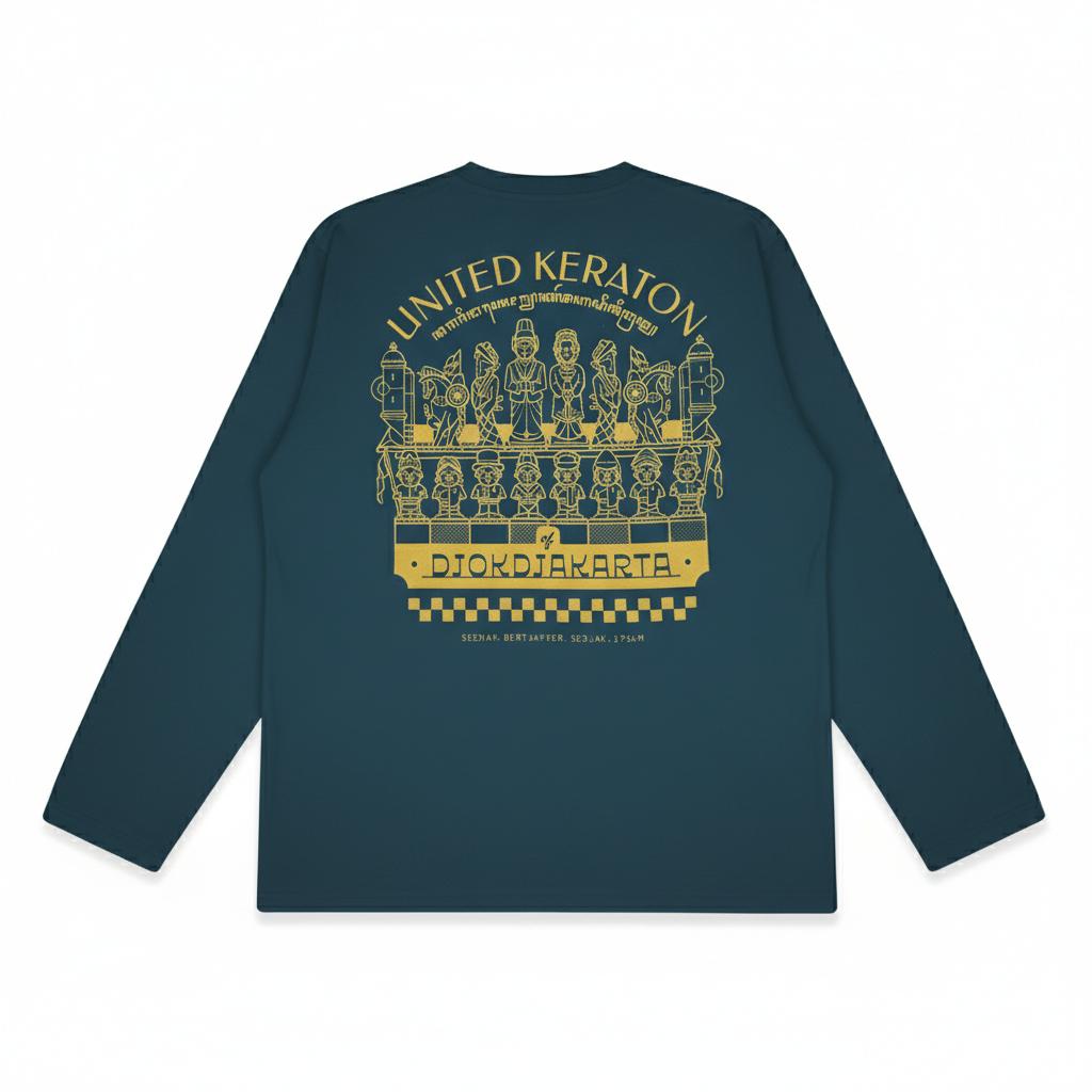 Dagadu T-Shirt Long Sleeve Djokchess | Kaos Lengan Panjang Pria Wanita | Cotton Combed