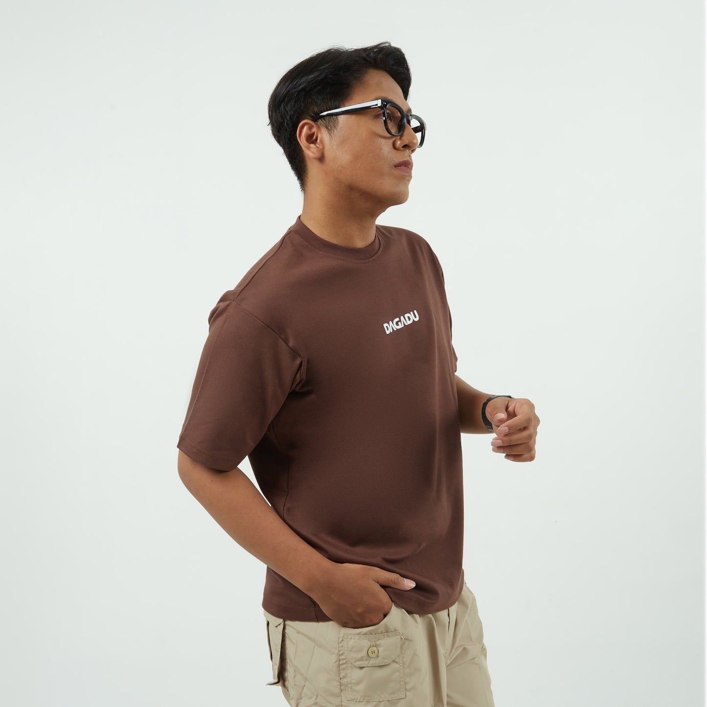 Dagadu Kaos Pria Lengan Pendek Reguler Rupamu Cotton Combed 24S