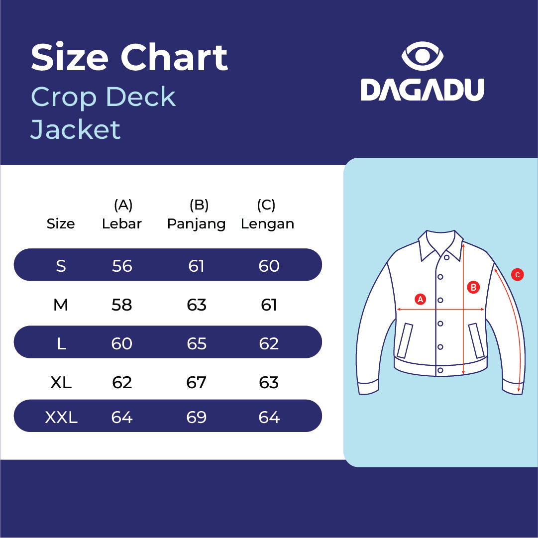 Dagadu Deck Jacket - Jaket Unisex