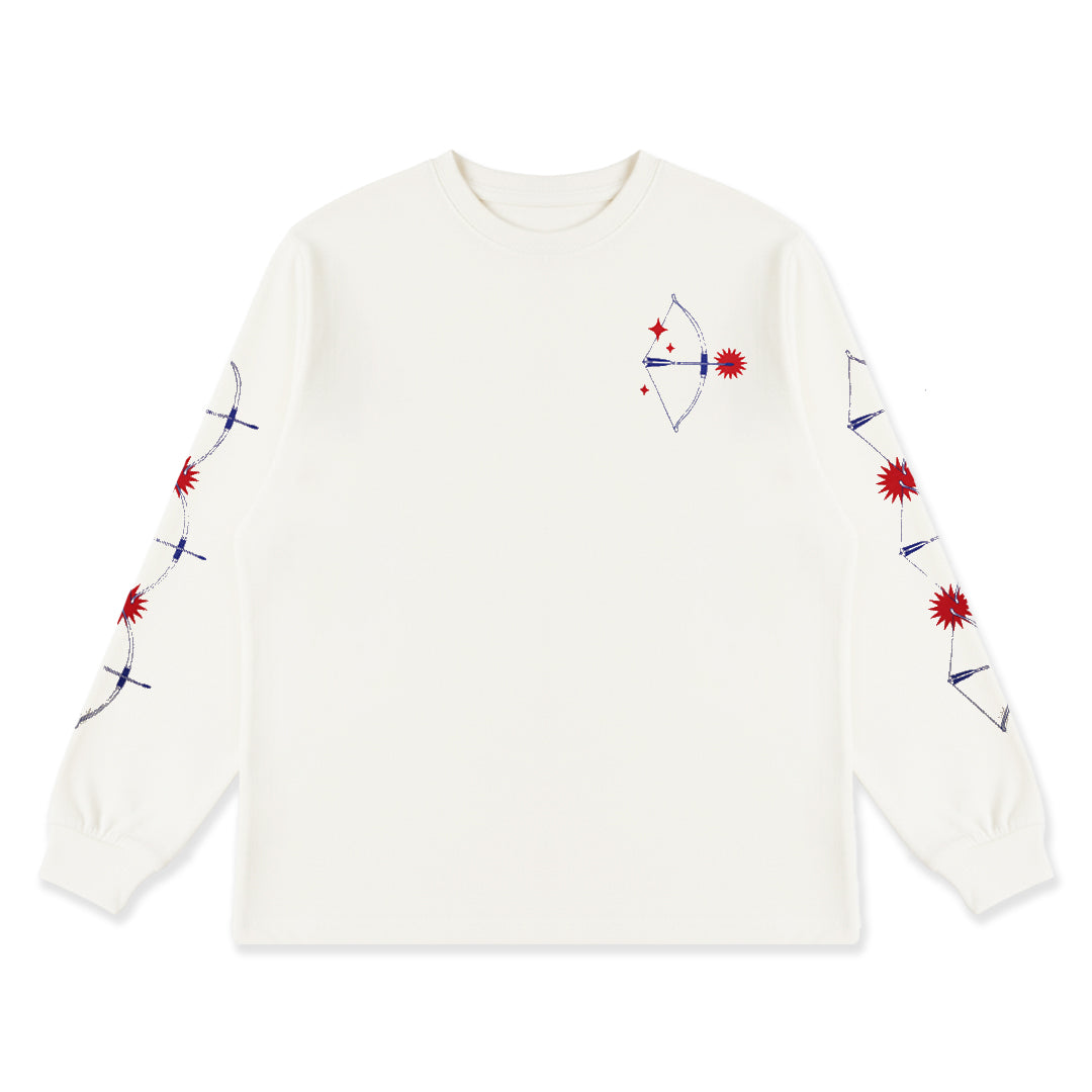 Dagadu T-shirt Long Sleeve Reguler Jemparingan Kaos Unisex