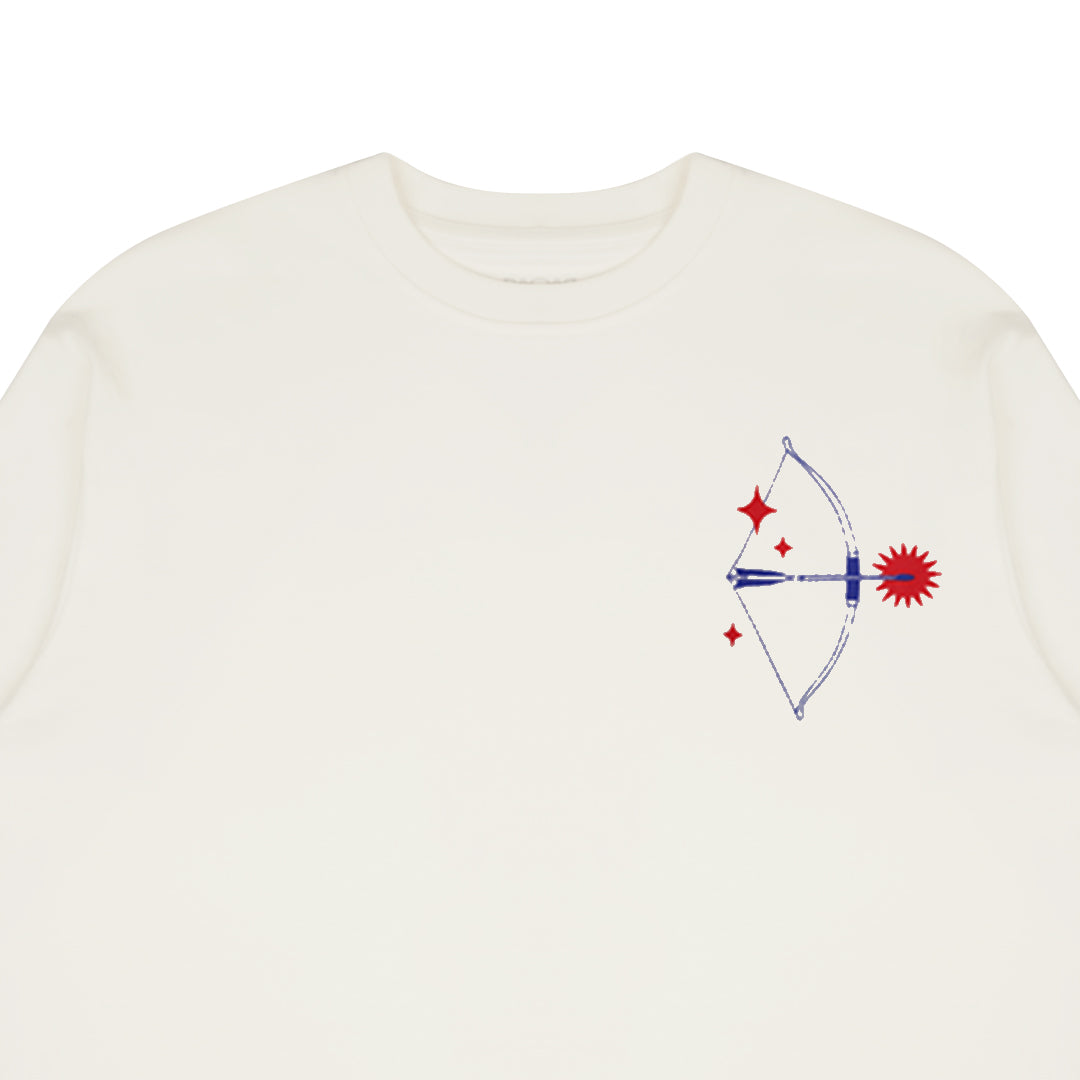 Dagadu T-shirt Long Sleeve Reguler Jemparingan Kaos Unisex