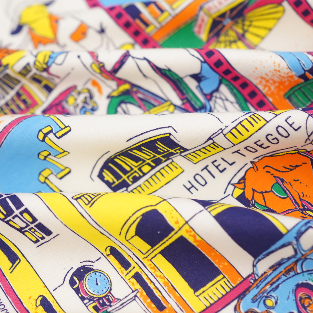 Dagadu T-Shirt Regular Malioboro 1900 | Kaos Lengan Pendek Pria Wanita | Cotton Combed Double Knit