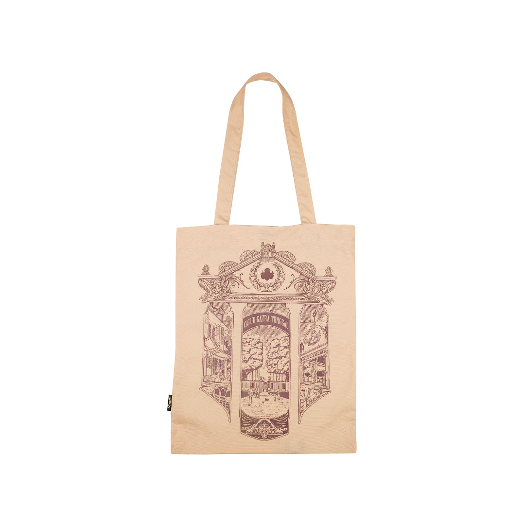 Dagadu Totebag Canvas Exclusive | Free Poster