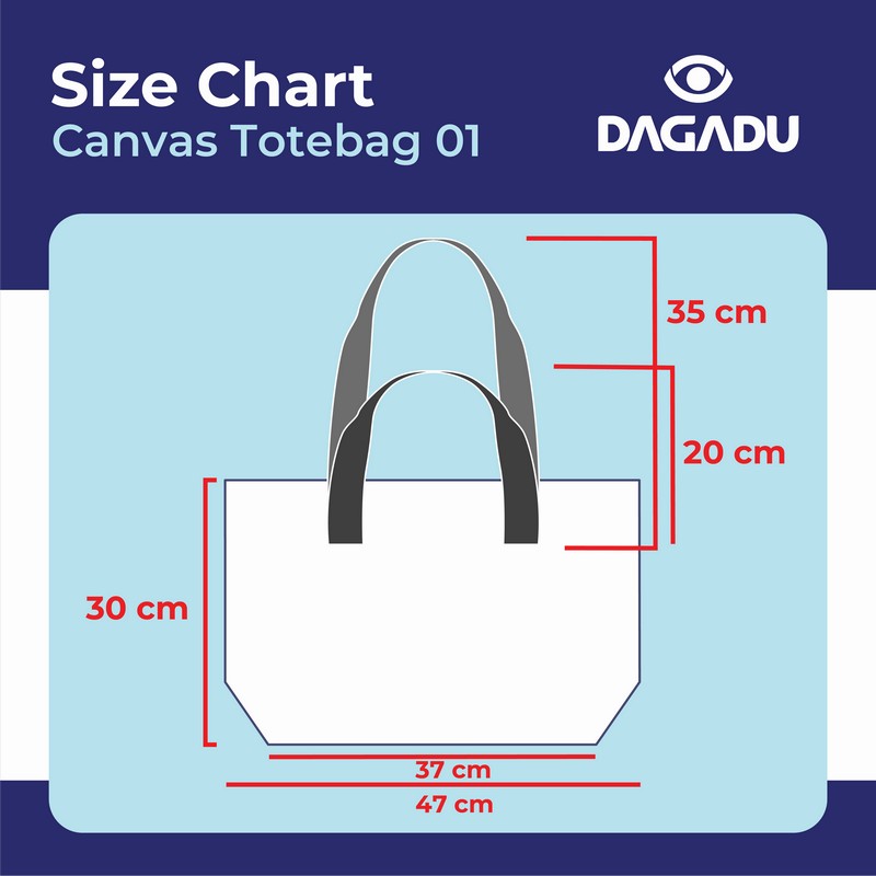 Dagadu Wherever Totebag - Tas Totebag
