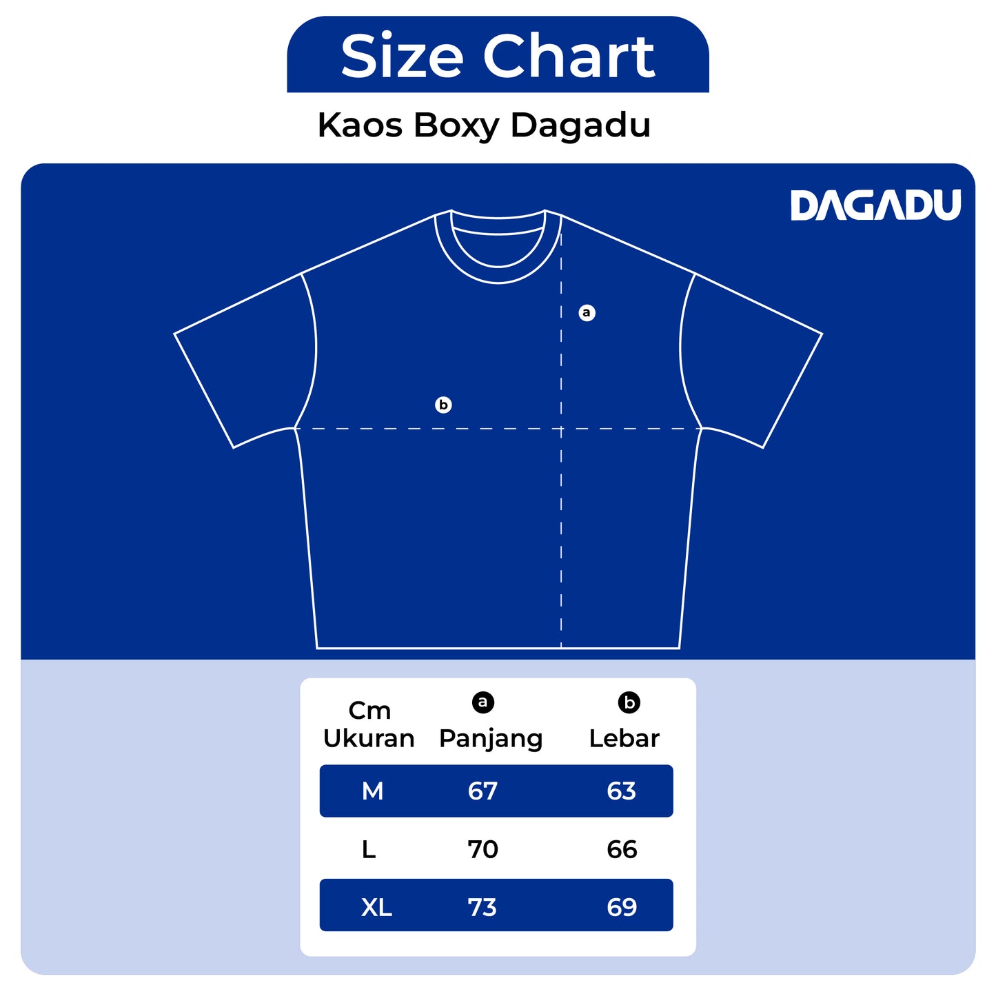 Dagadu T-Shirt Boxy Washed Oke - Black Washed