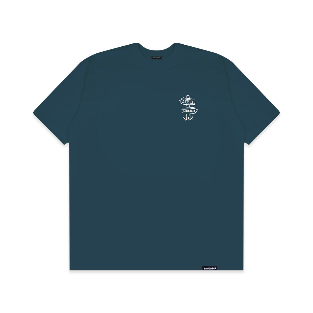 Dagadu Kaos Pria Lengan Pendek Reguler Beach Cotton Combed 24S