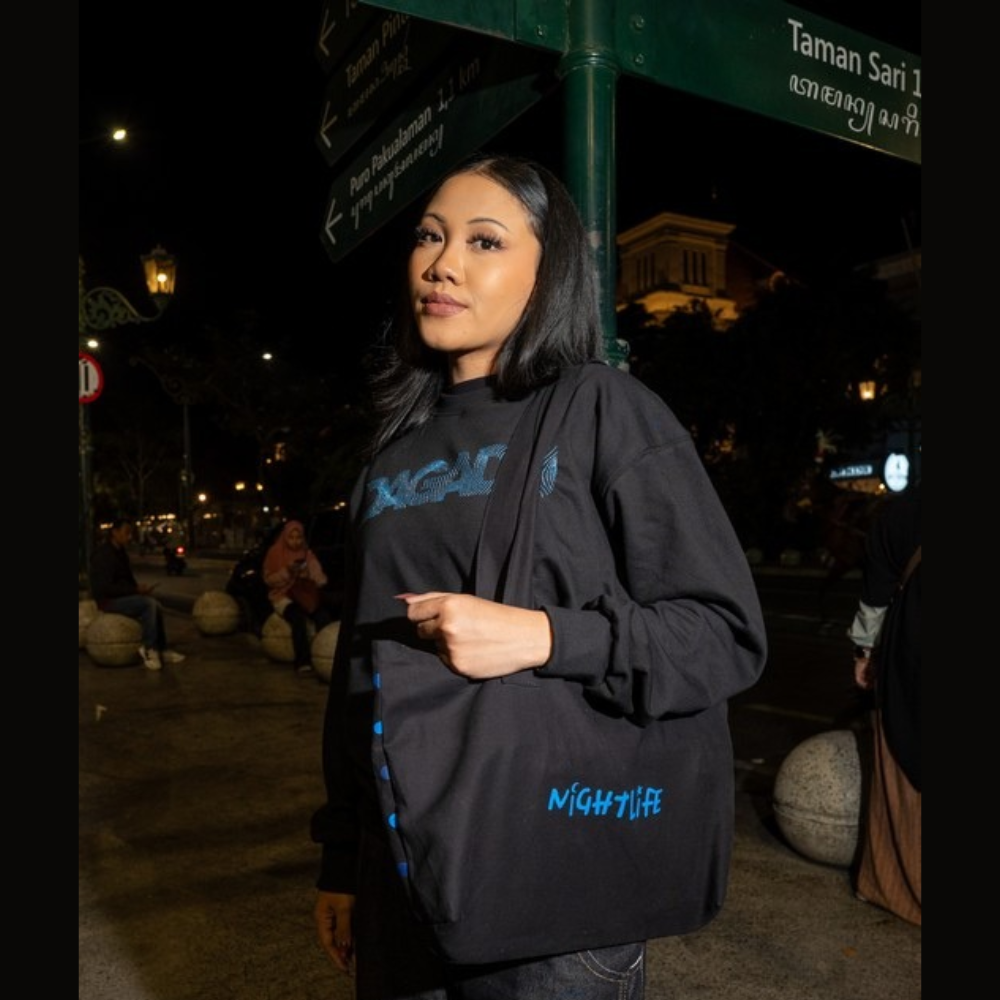 Dagadu Nightlife Crewneck Regular - Sweater Unisex