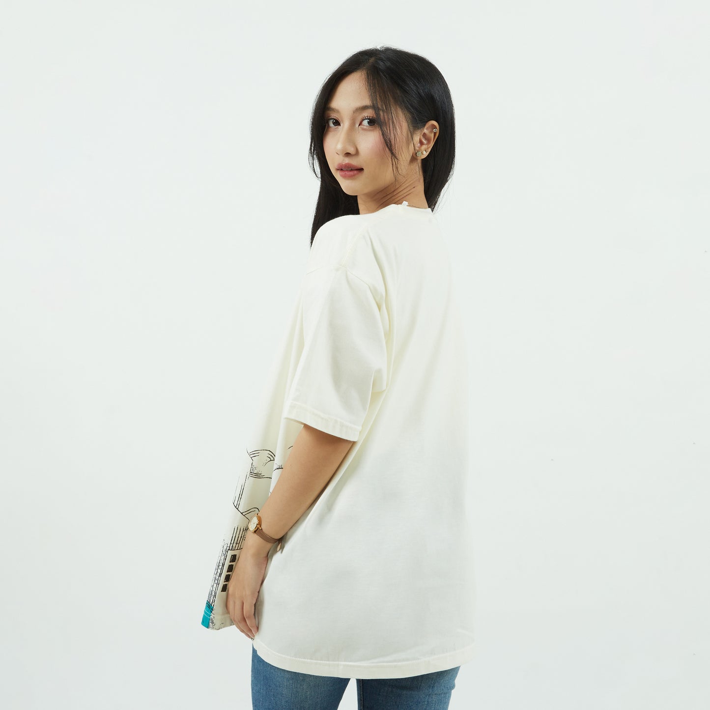 Dagadu T-Shirt Long Sleeve Regular Scape Kaos Unisex