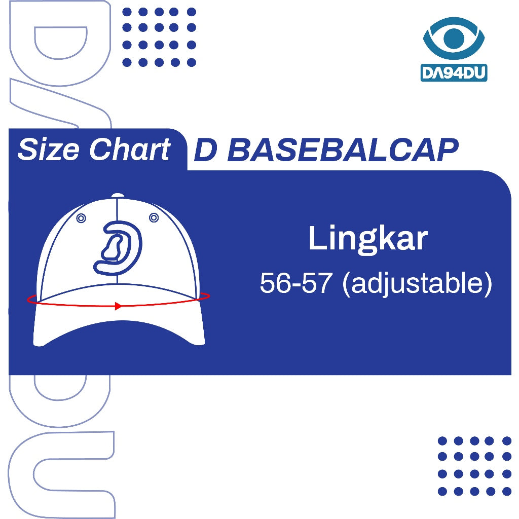 Dagadu Topi Suedecap Aksara