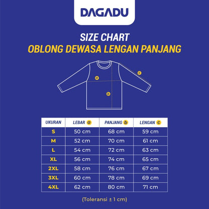 Dagadu Kaos Bigsize Dolan - Toffee