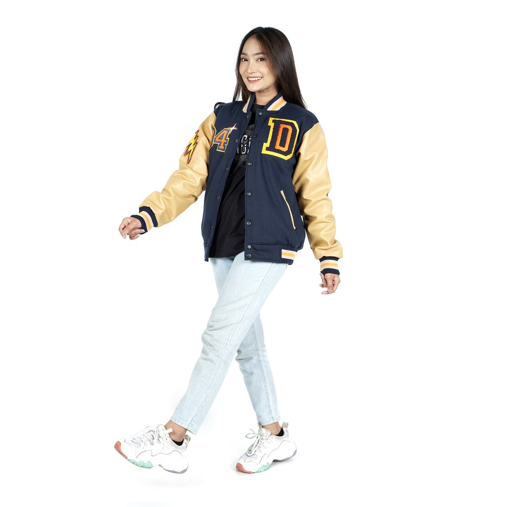 Dagadu Jacket Varsity - VARSITY NAVY