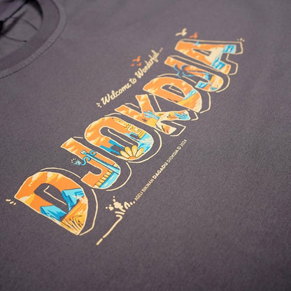 Dagadu Kaos Bigsize Wonderful City - Charcoal