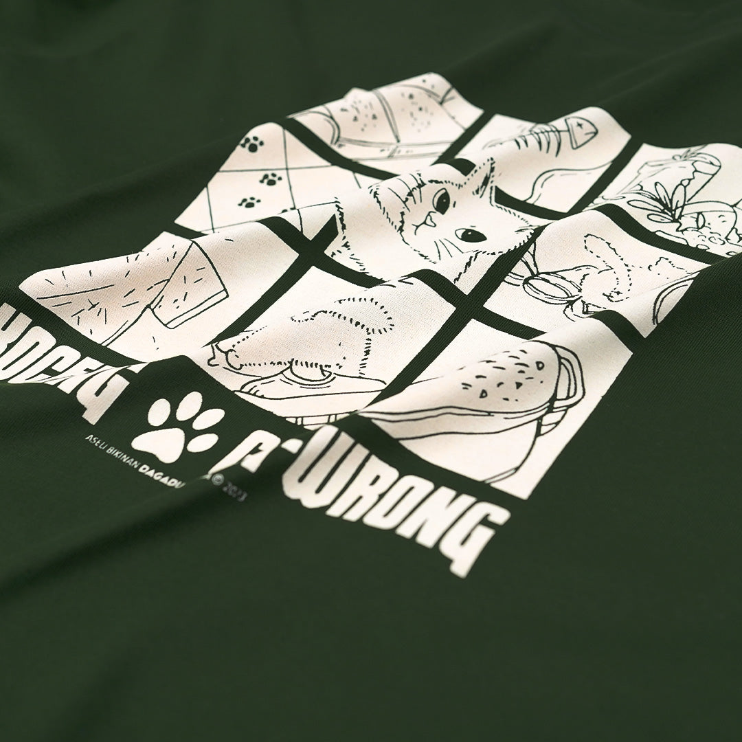 Dagadu Kaos Kucing GaWrong - Forest Elf