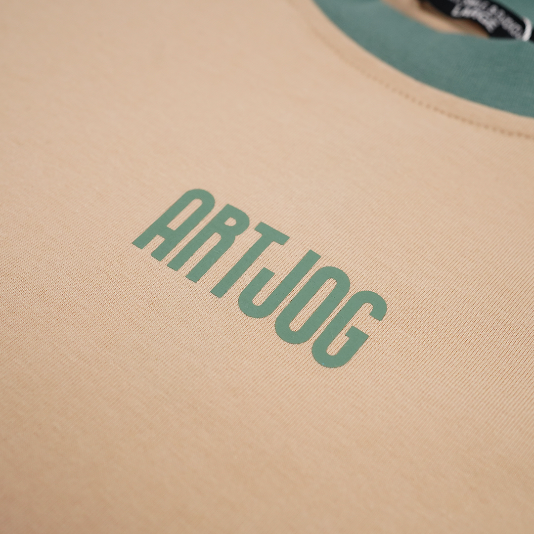 Kaos Teens Dagadu Official Merch Artjog 2025 - Beige
