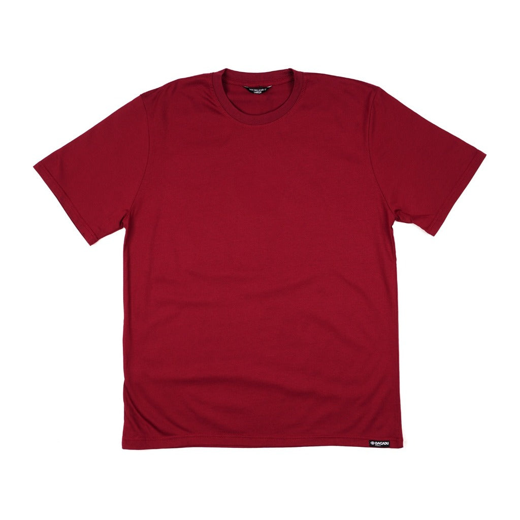 Dagadu Kaos Pria Lengan Pendek Reguler Kaos Polos Cotton Combed 24s