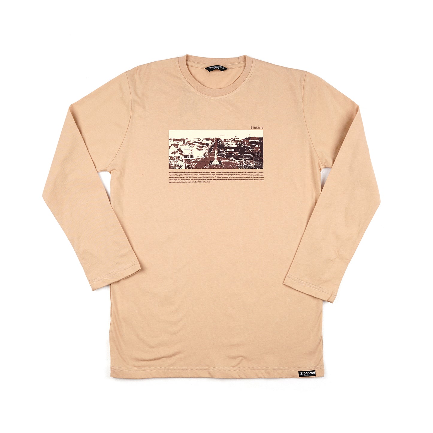 Dagadu Kaos Jogtour - Beige