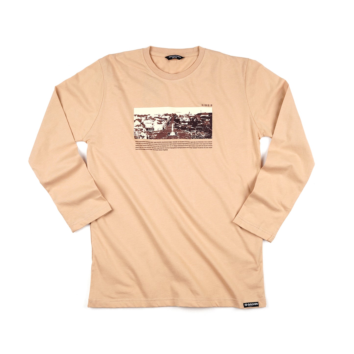 Dagadu Kaos Jogtour - Beige
