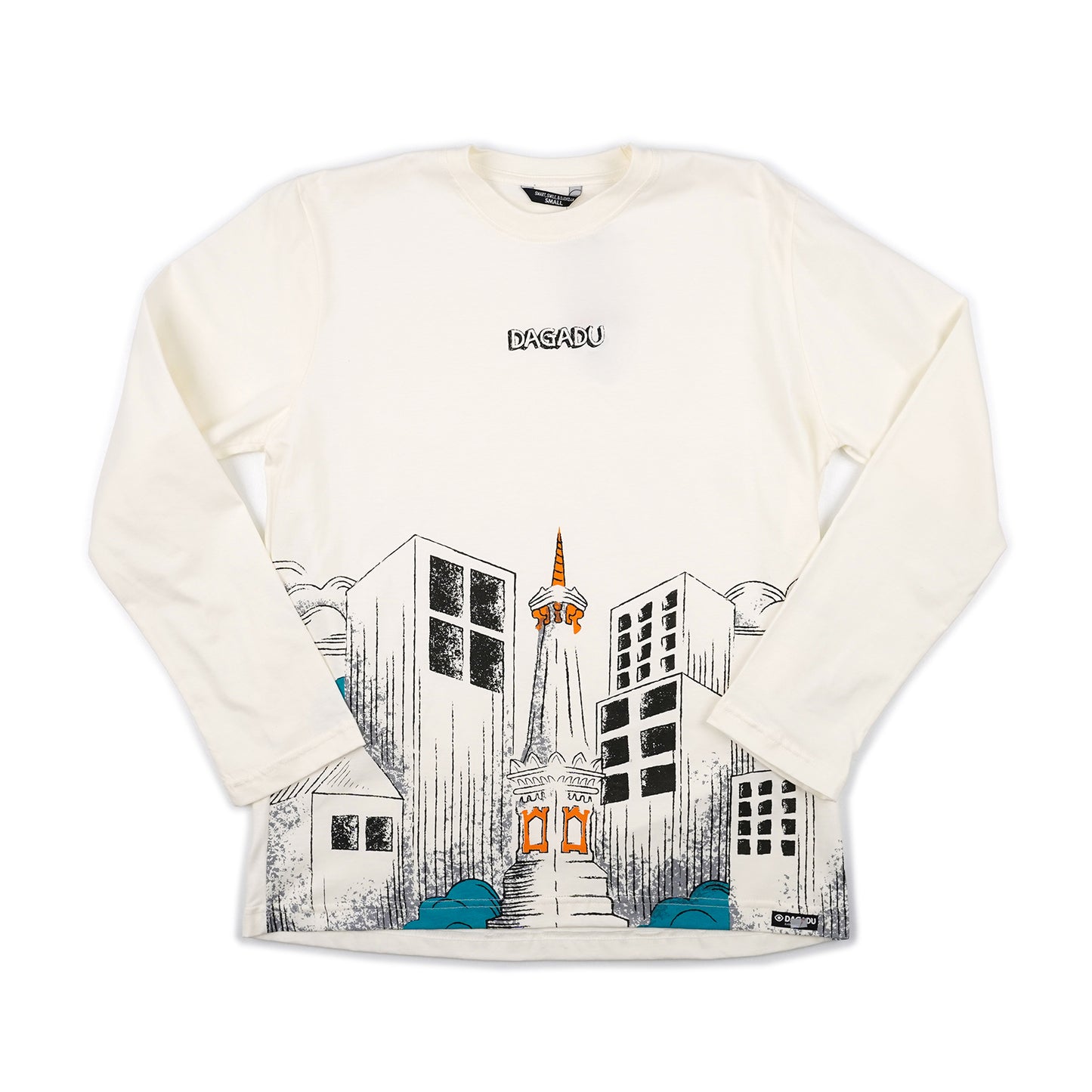 Dagadu T-Shirt Long Sleeve Regular Scape Kaos Unisex
