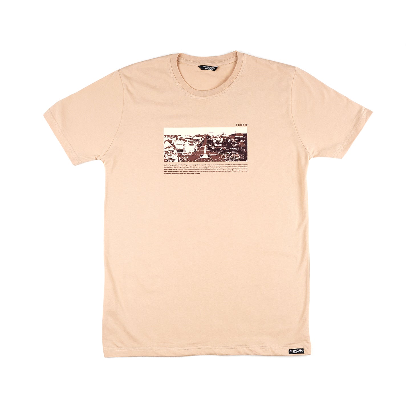 Dagadu Kaos Jogtour - Beige