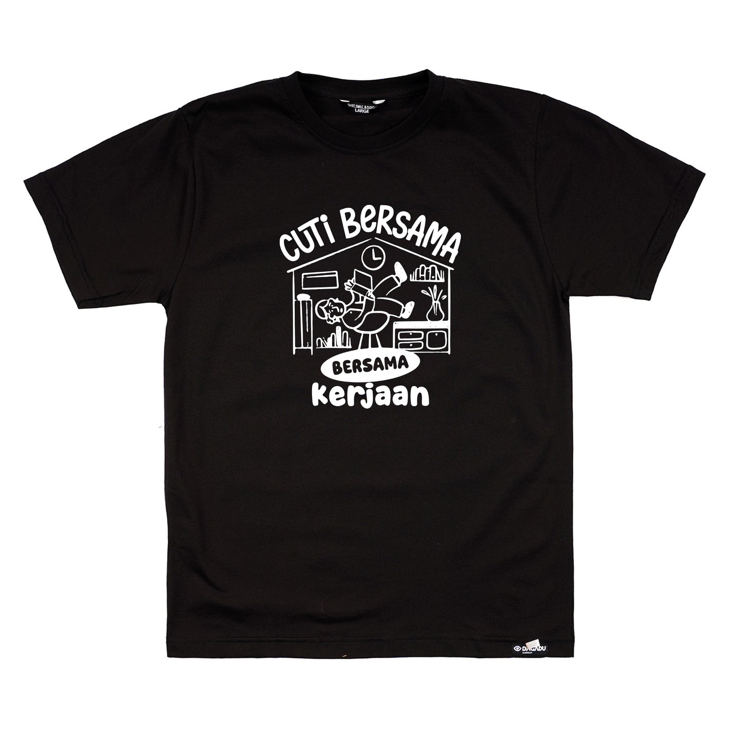 Dagadu Kaos Custom Mata Kini - Cuti Bersama