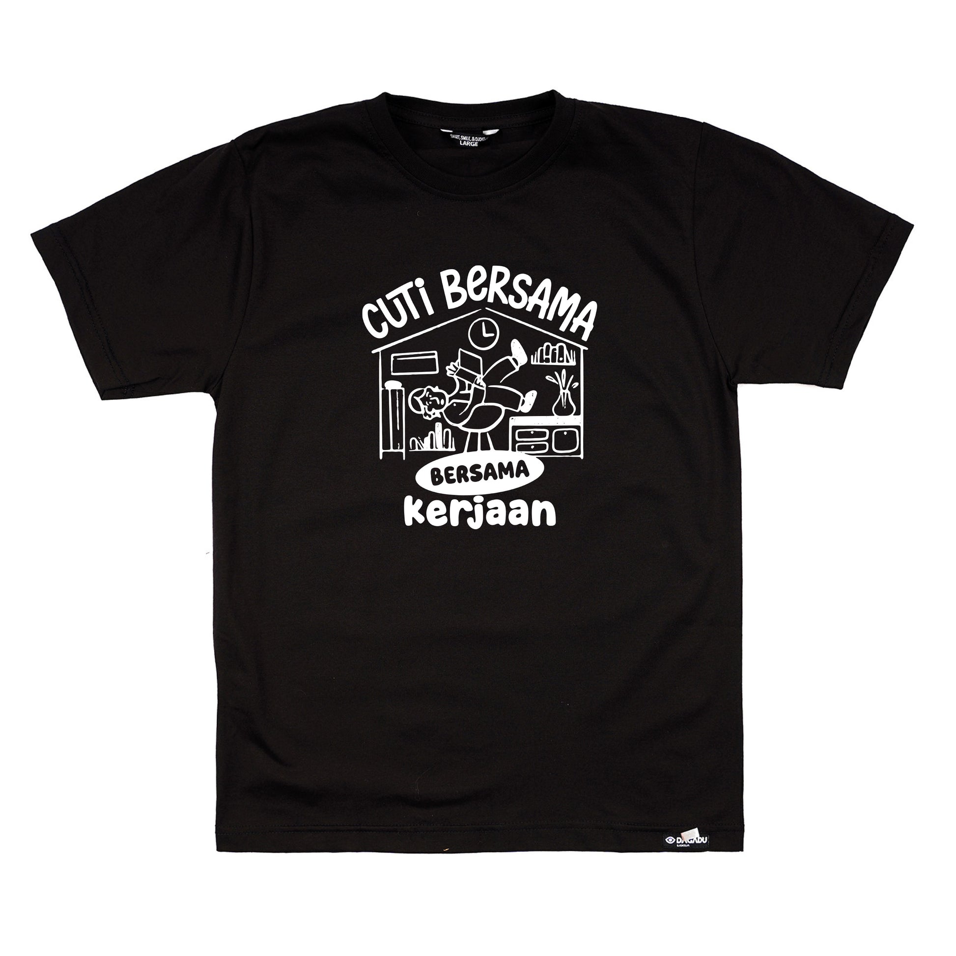Dagadu Kaos Custom Mata Kini - Cuti Bersama