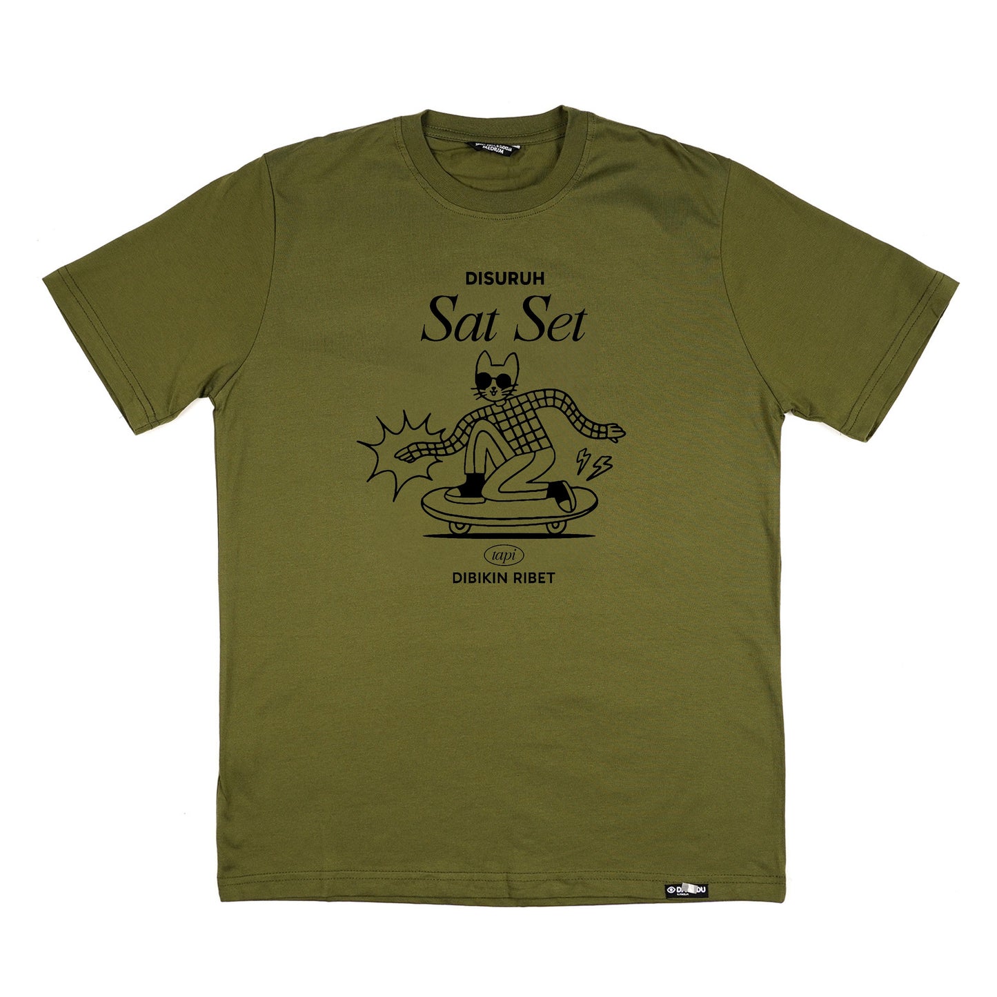 Dagadu Kaos Custom Mata Kini -  Sat Set