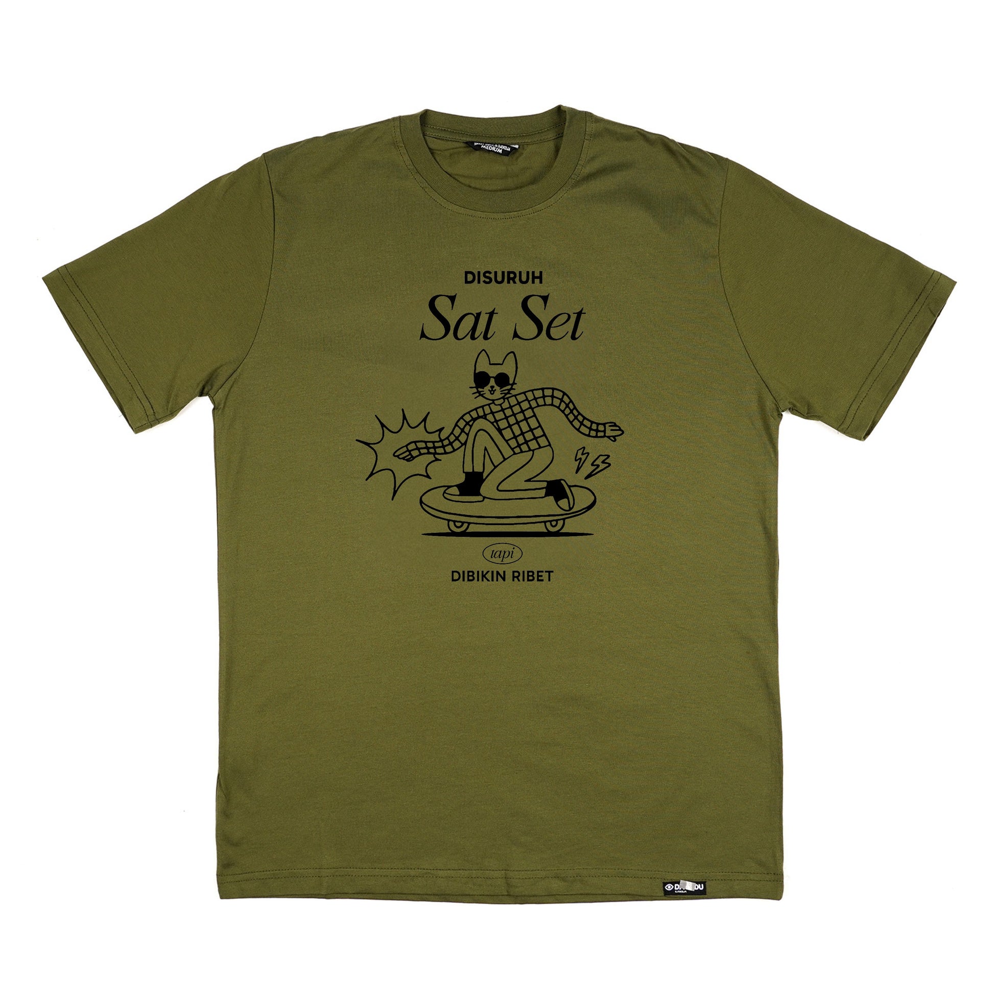 Dagadu Kaos Custom Mata Kini -  Sat Set