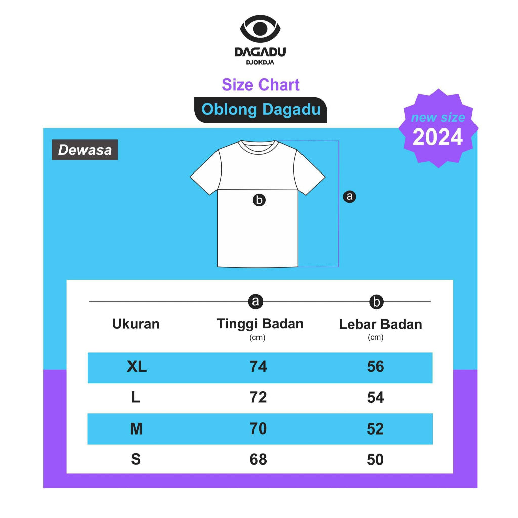 Dagadu Kaos Djokdja ART - Hitam