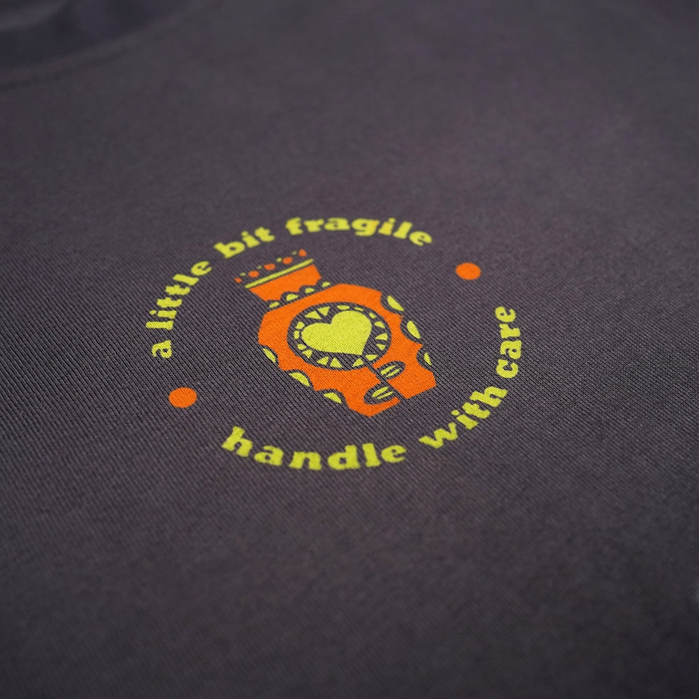 Dagadu Kaos Kasongan - Charcoal