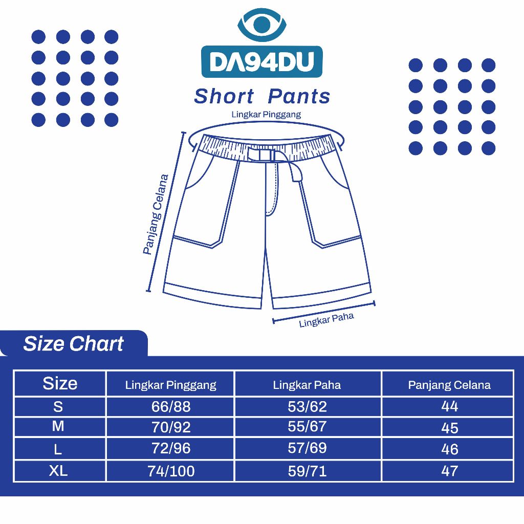 Dagadu Short PantsCelana Pendek Pria