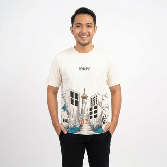 Dagadu T-Shirt Regular Scape Kaos Unisex
