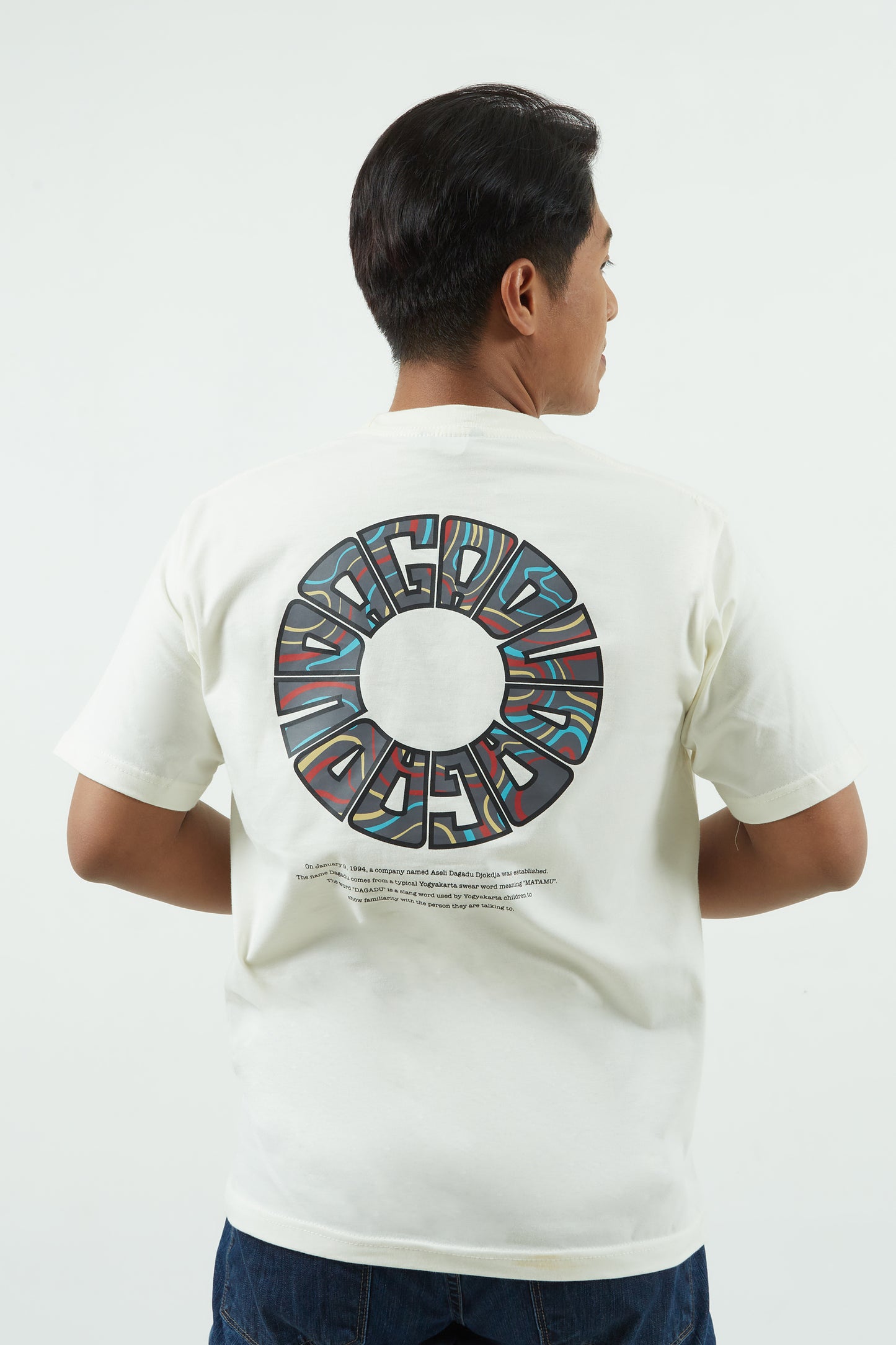 Dagadu Kaos Round - Off White