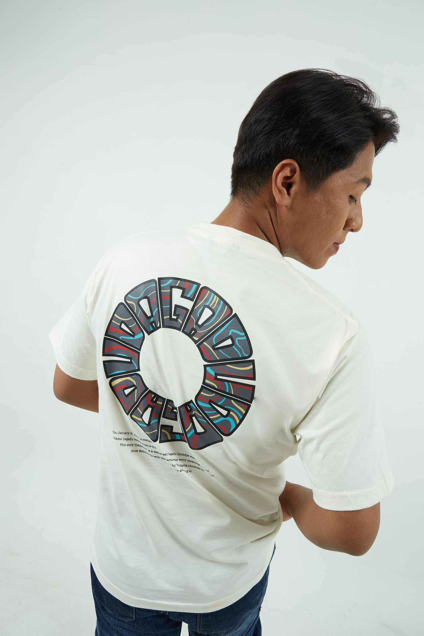 Dagadu Kaos Round - Off White