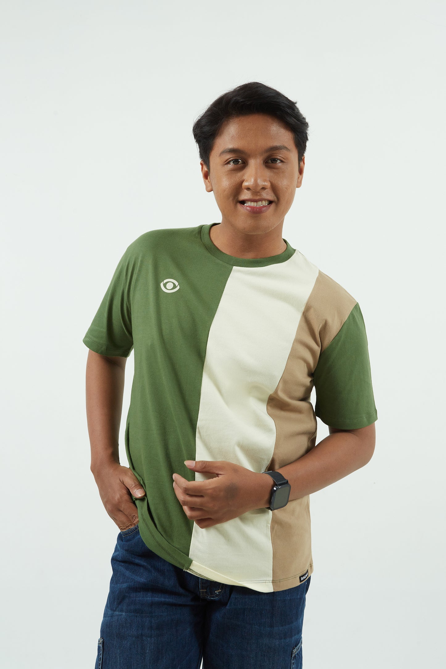Dagadu Kaos Cut n Sew - Cactus Green