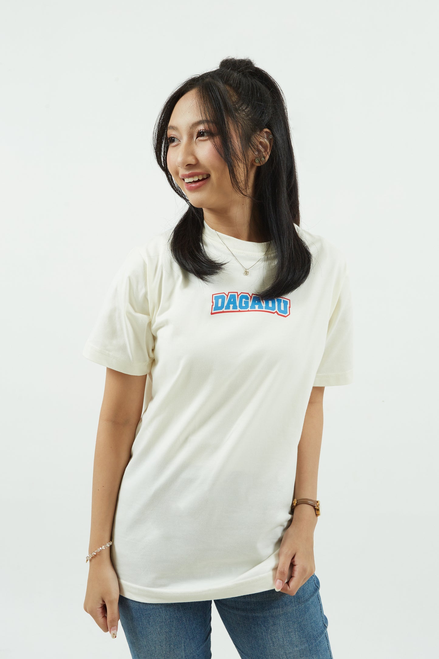 Dagadu Kaos Tanda Mata - Off White
