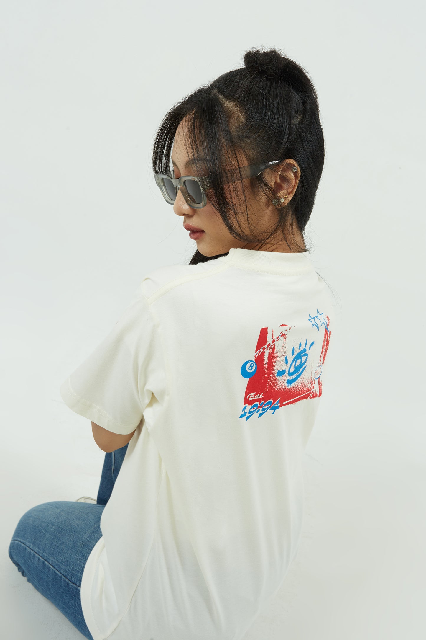 Dagadu Kaos Tanda Mata - Off White