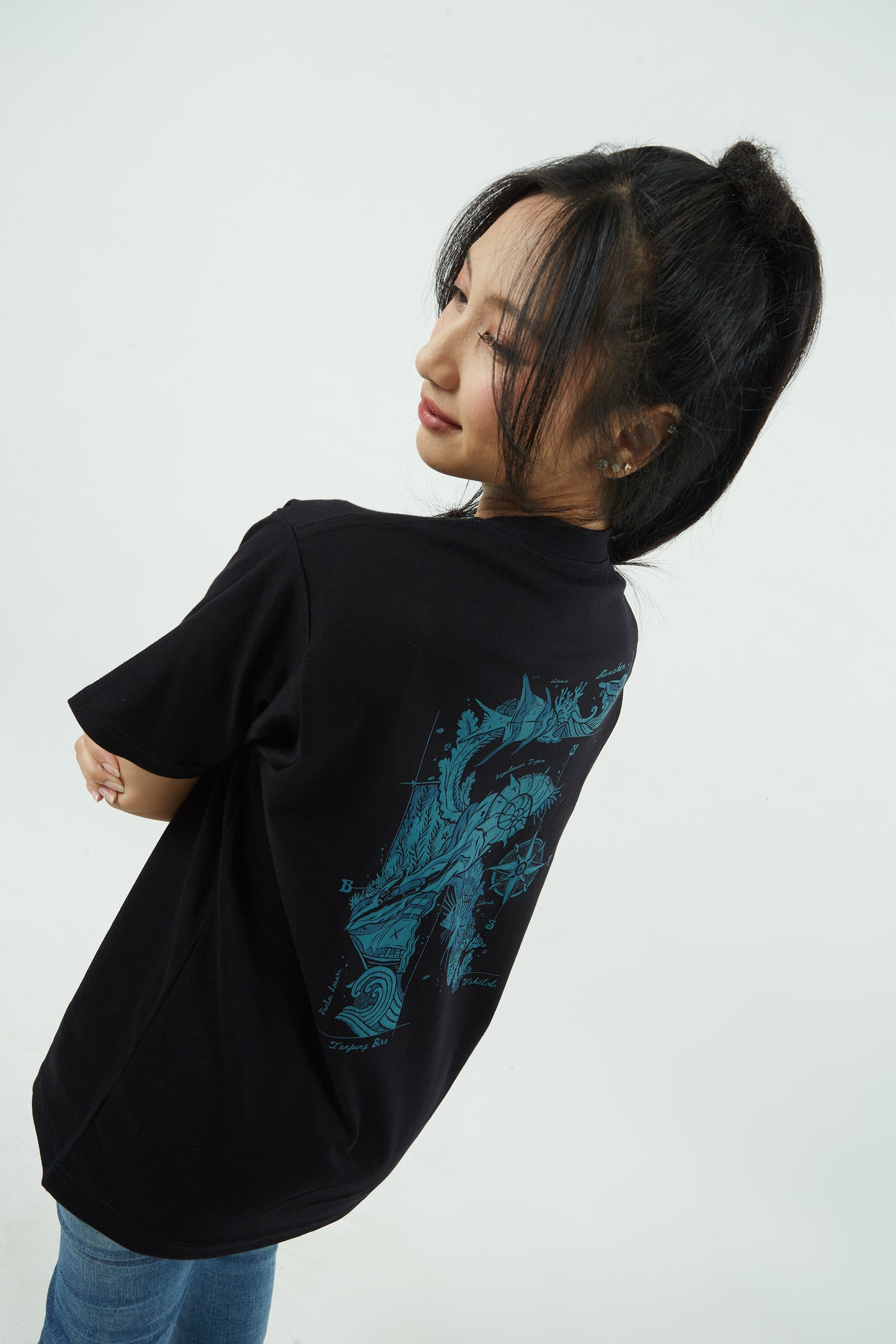 Dagadu Kaos Sulawesea - Hitam