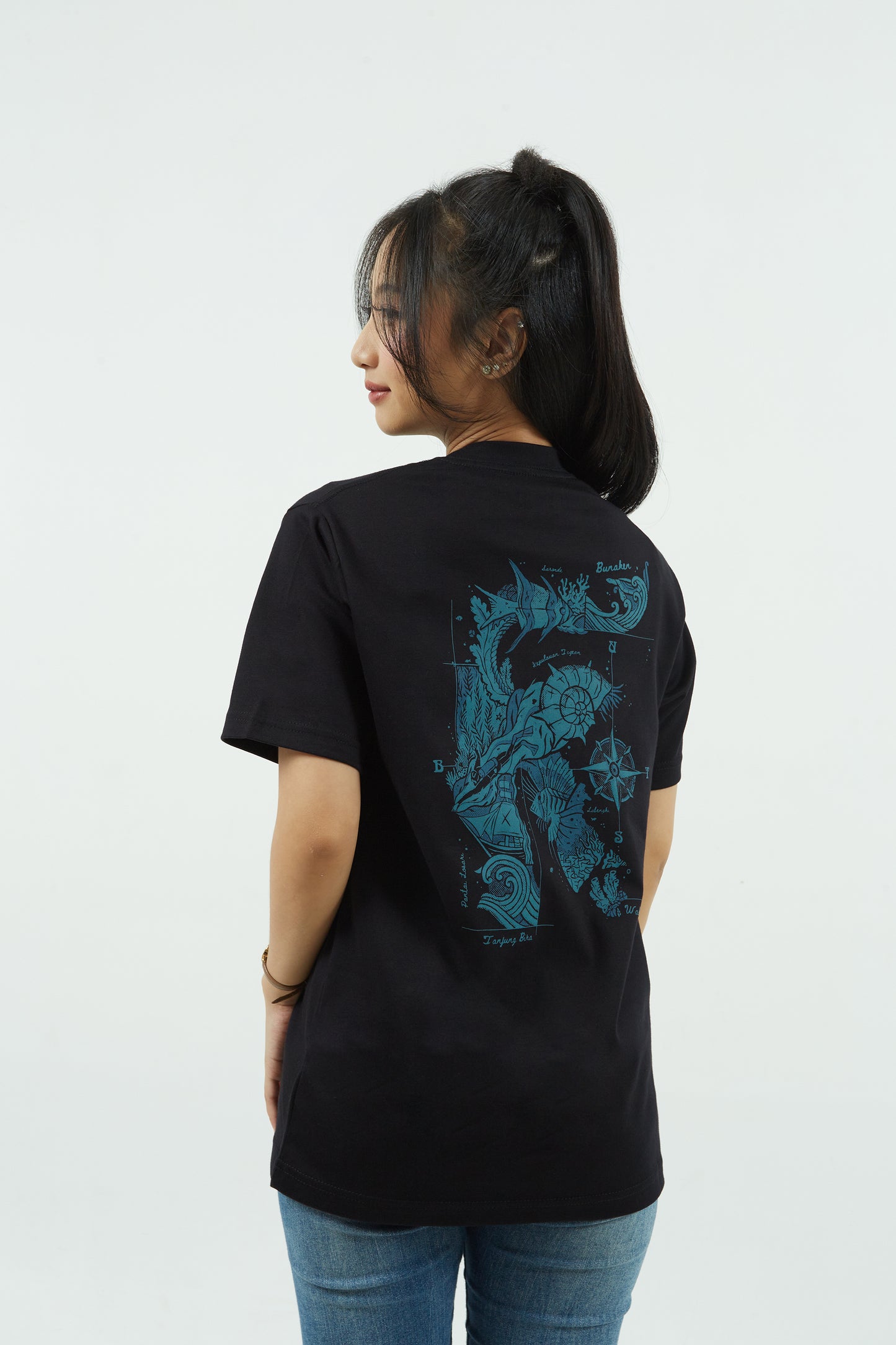Dagadu Kaos Sulawesea - Hitam