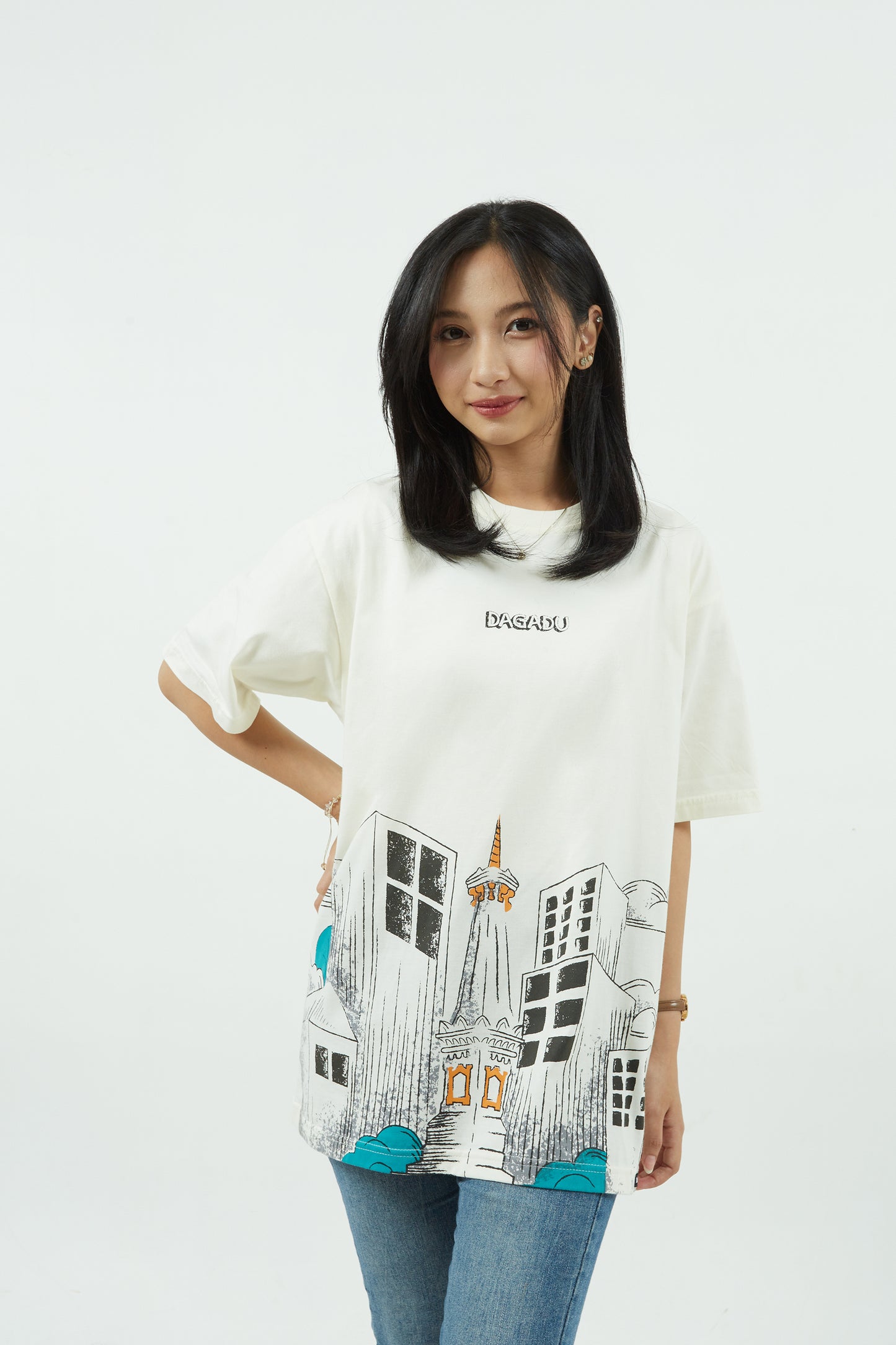 Dagadu T-Shirt Regular Scape Kaos Unisex