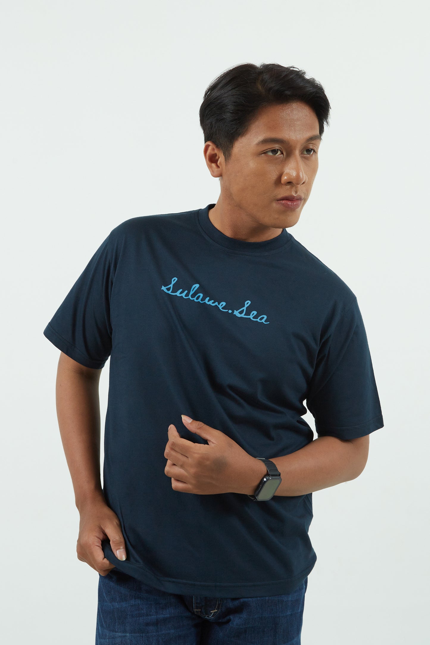 Dagadu Kaos Sulawesea - Biru Navy