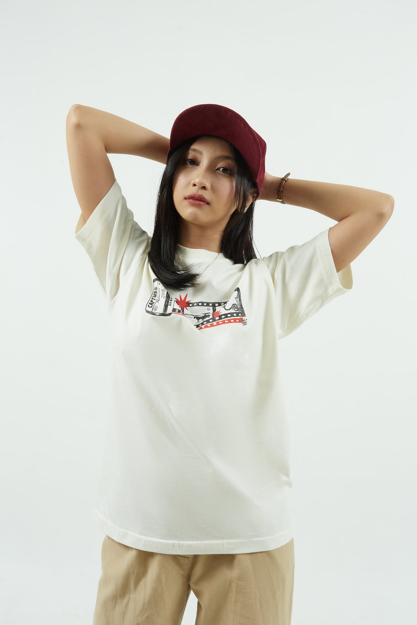 Dagadu Kaos Capture Memories - Off White