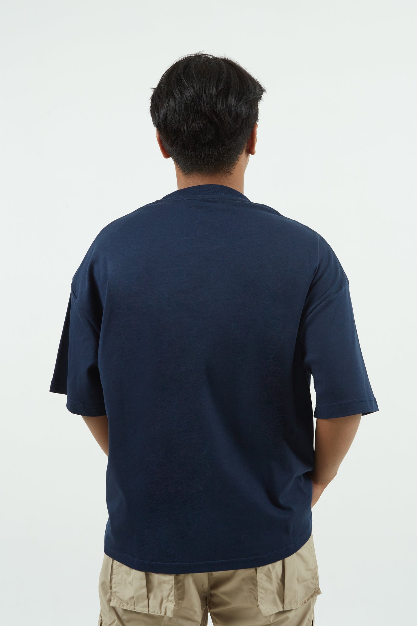 Dagadu Kaos Boxy Belum 5 Menit - Navy