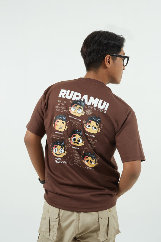 Dagadu T-shirt Regular Mata Lalu Rupamu - Kaos Unisex