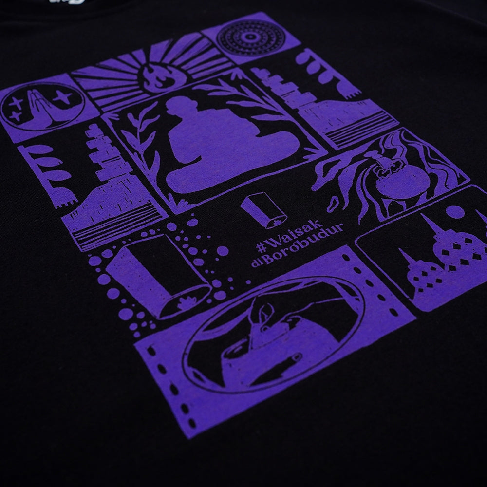 Kaos Official Merch Waisak Borobudur 2025